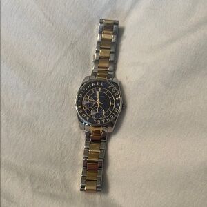Michael Kors Mini Ryland Gold and Silver Women’s Watch